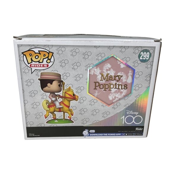 Funko Pop! Rides Disney 100 Mary Poppins Bert With Horse #299 Figure Collectible - Picture 3 of 7